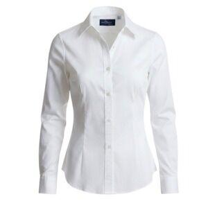 Becky‎ Thatcher Shirt Womens XL White Wrinkle Free Button Down Classic